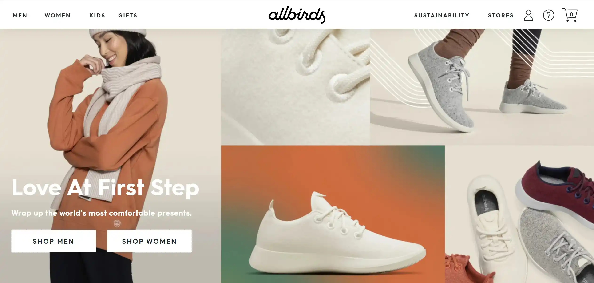 Shopify store - All Birds